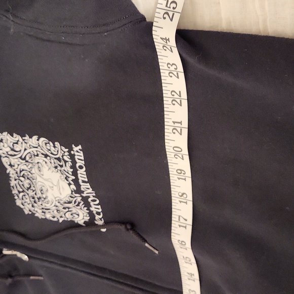 Gilden 2x black & White Electro harmonix zip up hooded jacket - Picture 10 of 12